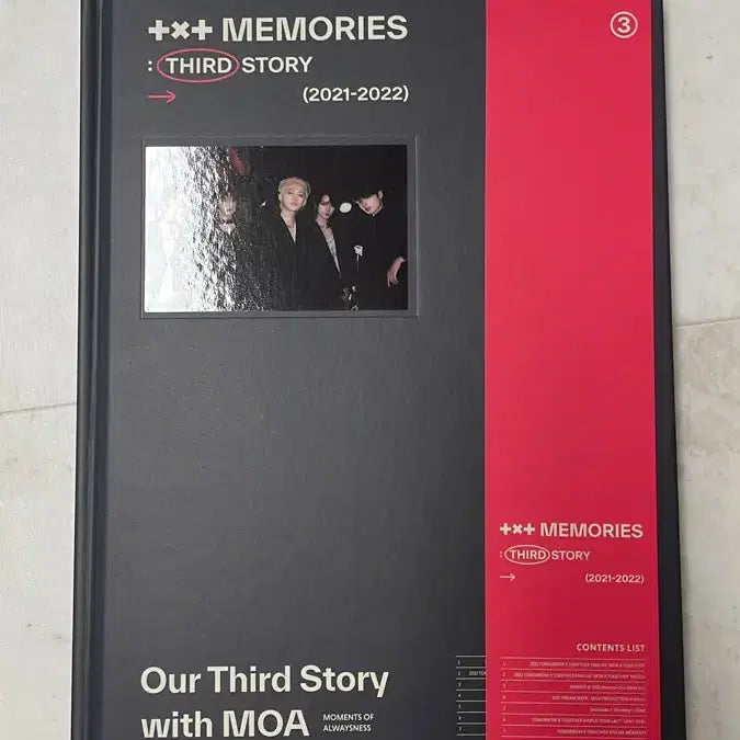 TOMORROW X TOGETHER MEMORIES : THIRD STO