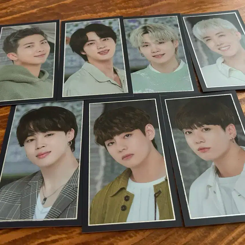 방탄소년단 퍼투댄 메시지포토 카드프레임