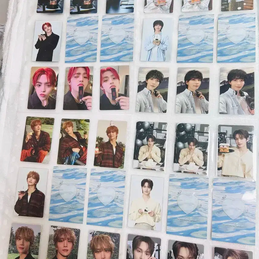 세븐틴 생일박스 4 13멤버 포토카드 풀세트
