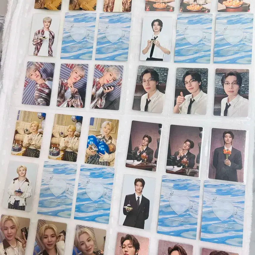 세븐틴 생일박스 4 13멤버 포토카드 풀세트