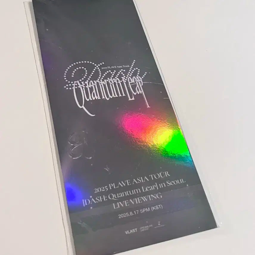 플레이브 아시아투어 콘서트 라이브 뷰잉 특전 미개봉