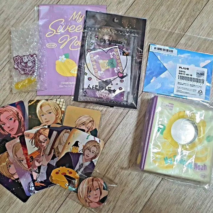 플레이브 노아 생일 키트 증사 xblush 포카 생카 굿즈 일괄