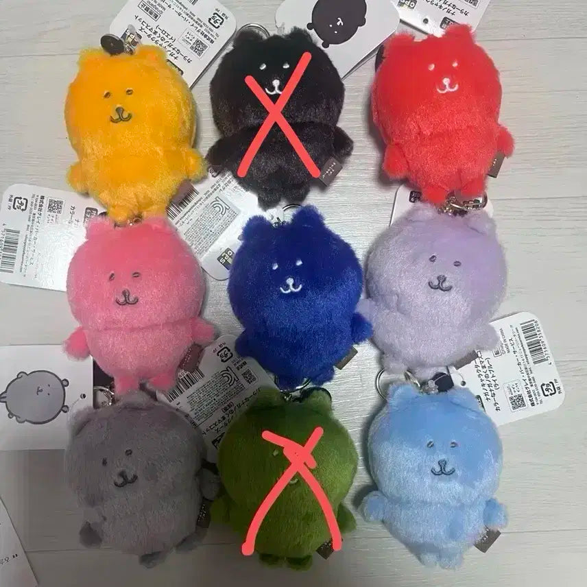 컬러 농담곰 나가노마켓 양도합니다