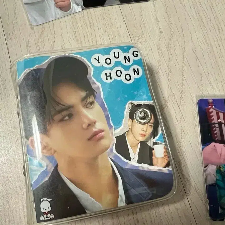 더보이즈 포카 바인더 일괄 판매 영훈 큐 에릭 제이콥 케빈 상연