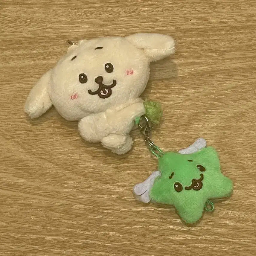 댕트리버 응원봉 키링 개봉 양도