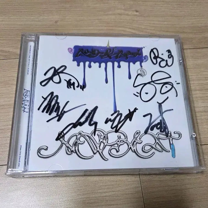 뉴비트 NEWBEAT 친필 싸인 비매 앨범 kpop 포카