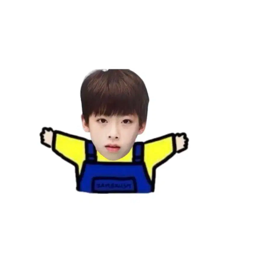 제로베이스원 어린이 키링