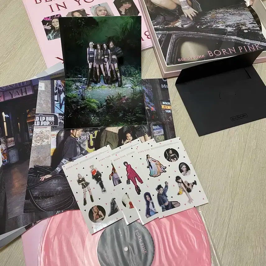 블랙핑크 본핑크 한정판 lp