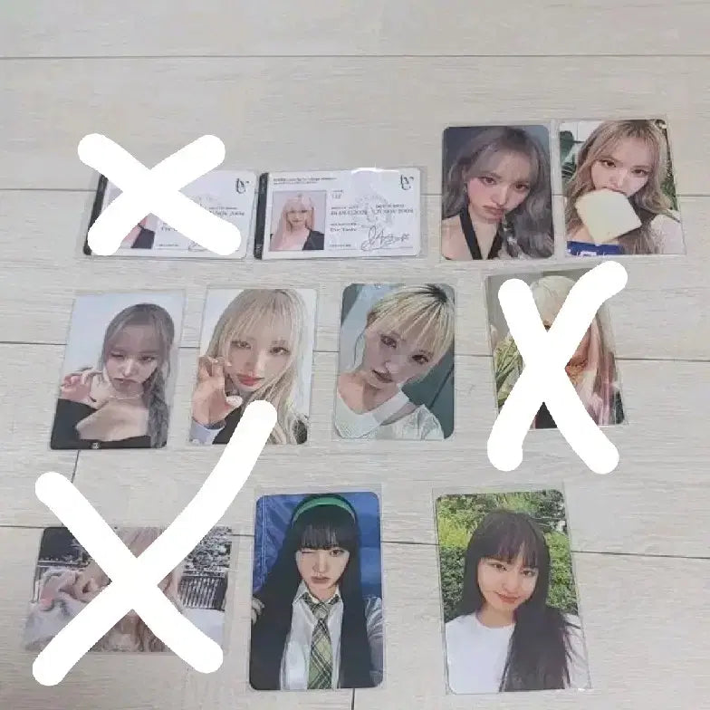 개싸게 일괄로 리즈 포카 팝니다