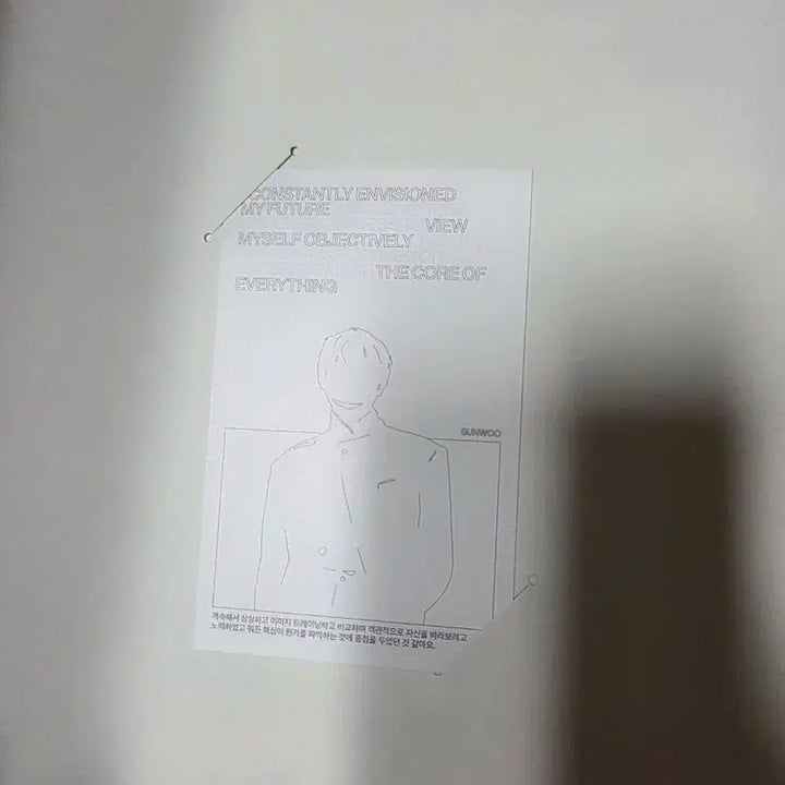 The BOYZ 더보이즈 3집 Unexpected 친필싸인 비매앨범 포카