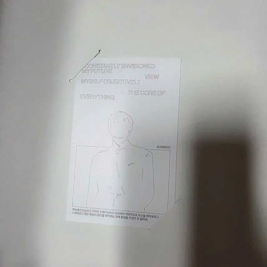 The BOYZ 더보이즈 3집 Unexpected 친필싸인 비매앨범 포카