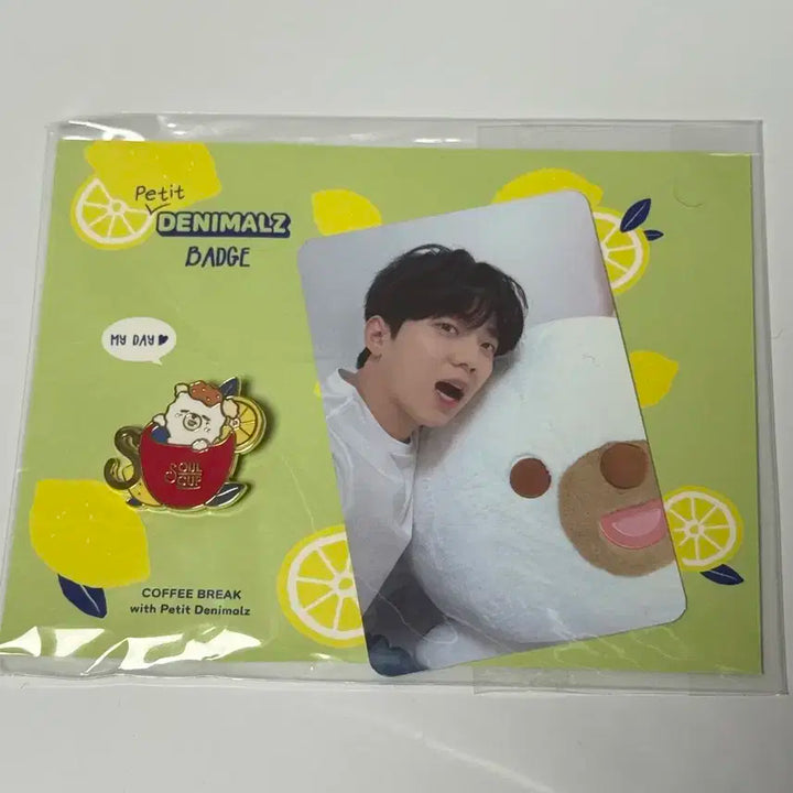 데이식스 도운 소울컵 뱃지 + 포토카드