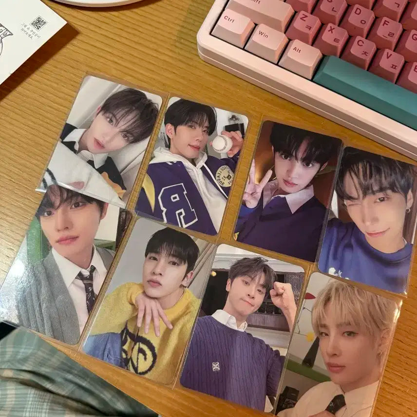 bae173 시즌그리팅 포카 8장 일괄