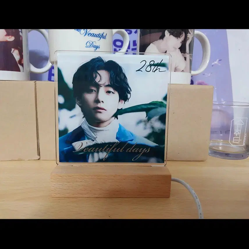 방탄소년단 뷔 무드등