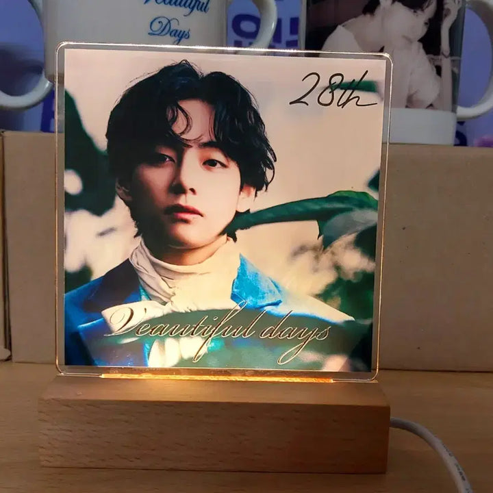 방탄소년단 뷔 무드등