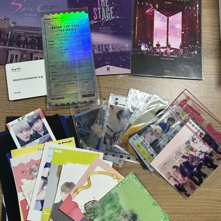 방탄 러브유어셀프 브링더소울 번더스 한정판 엽서+랜봉