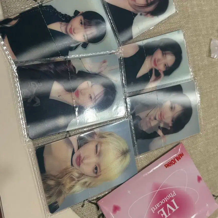 아이브 파파존스 렌티큘러 일괄