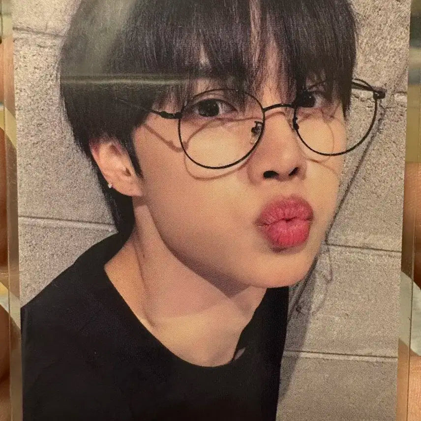 더보이즈 선우 안경 포카