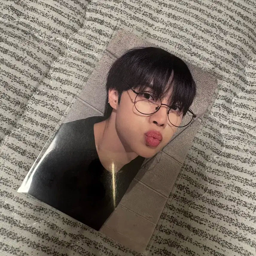 더보이즈 선우 안경 포카