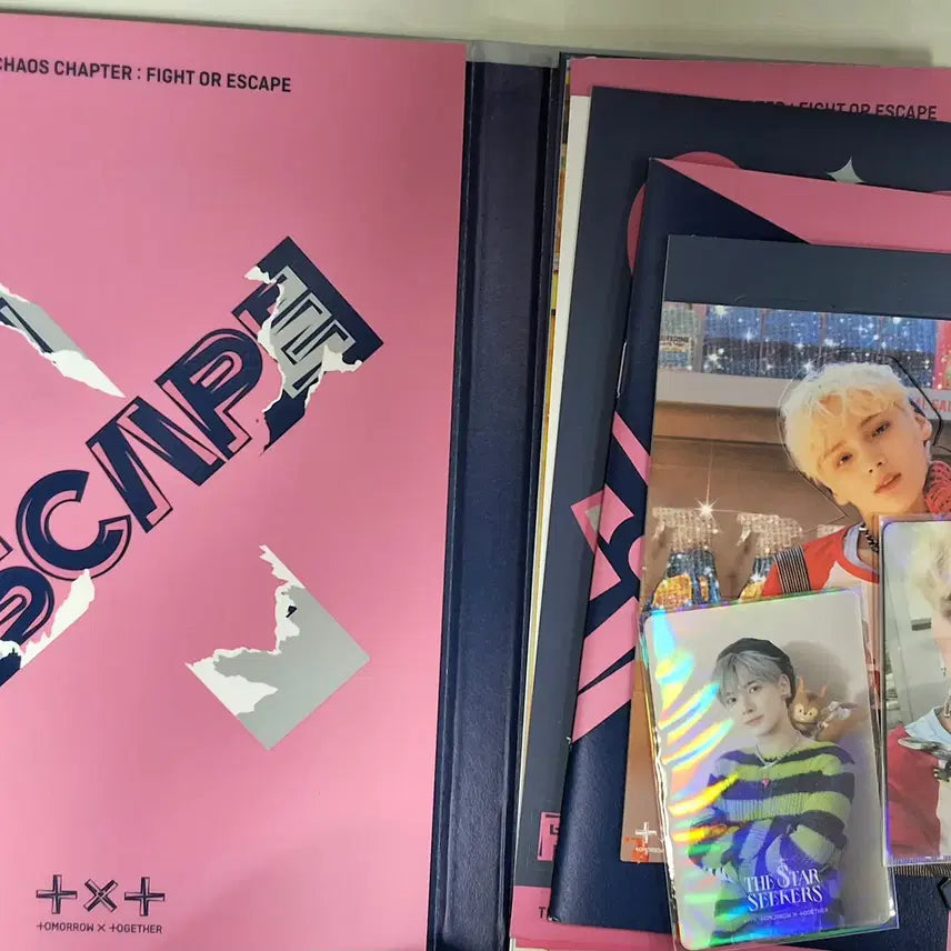 최종할인) 투바투 사인앨범 이스케이프 친필사인앨범