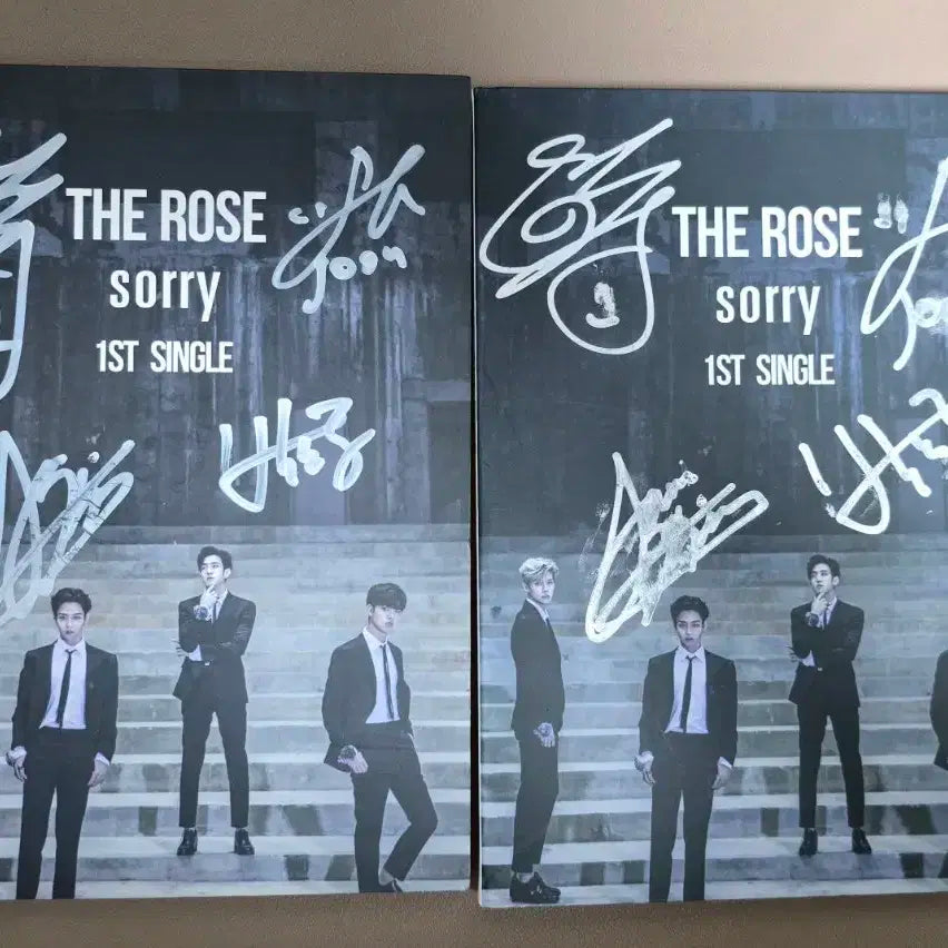 더로즈(THE ROSE) First Single Sorry 싸인앨범