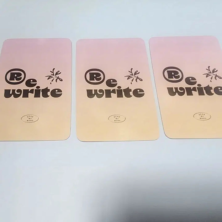 예린 미니3집 Rewrite 디어마이뮤즈 미공포 세트
