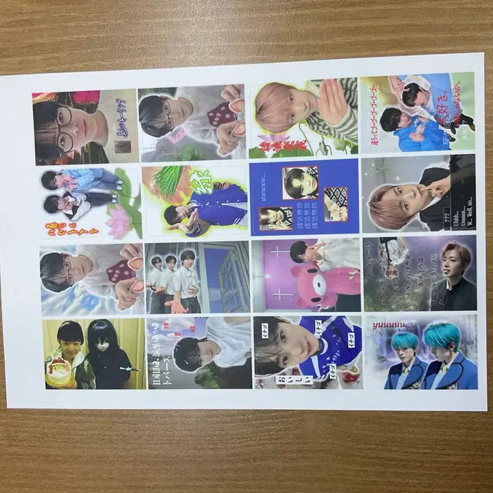엔시티 위시 프리쿠라 스티커 포토카드 nct wish 비공굿