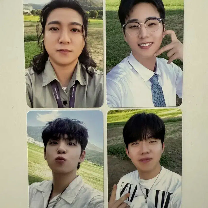 데이식스 팬클럽부스엽서부채+입장기프트 포카