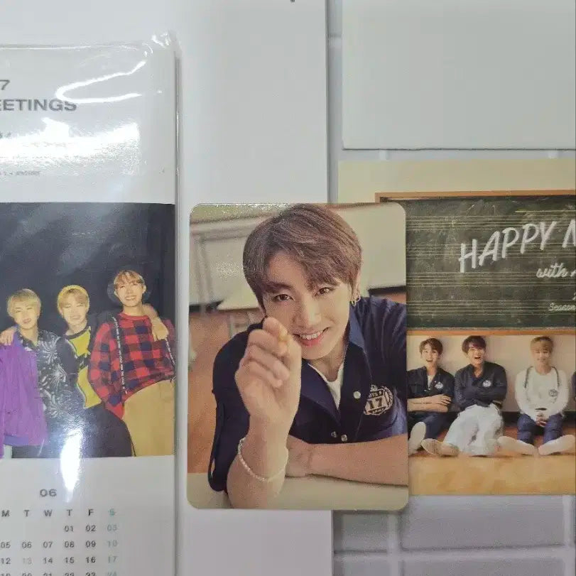 방탄소년단 2017 시즌그리팅 정국 포토카드 포함 bts 2017