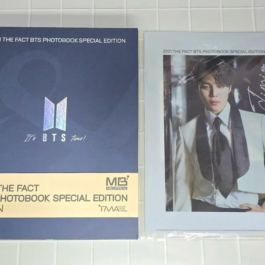 방탄 2021 더팩트 포토북 풀셋 지민 L홀더 bts the fact