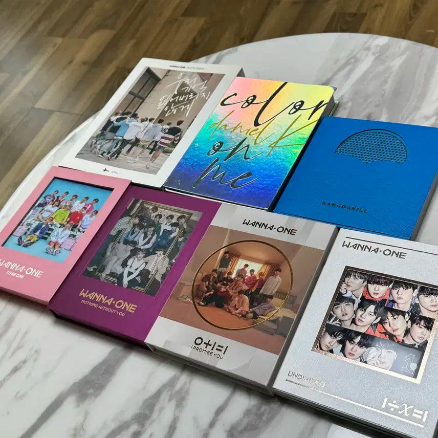 강다니엘, 워너원 앨범, 포토에세이 7개 일괄