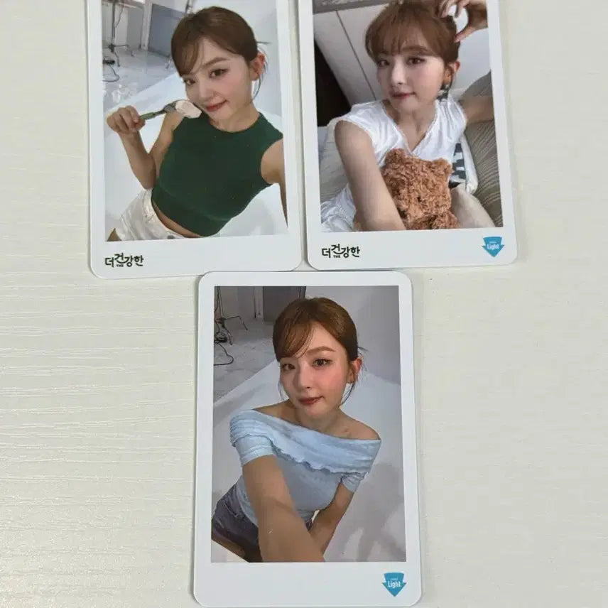레드벨벳 슬기 더건강한 콜라보 포토카드