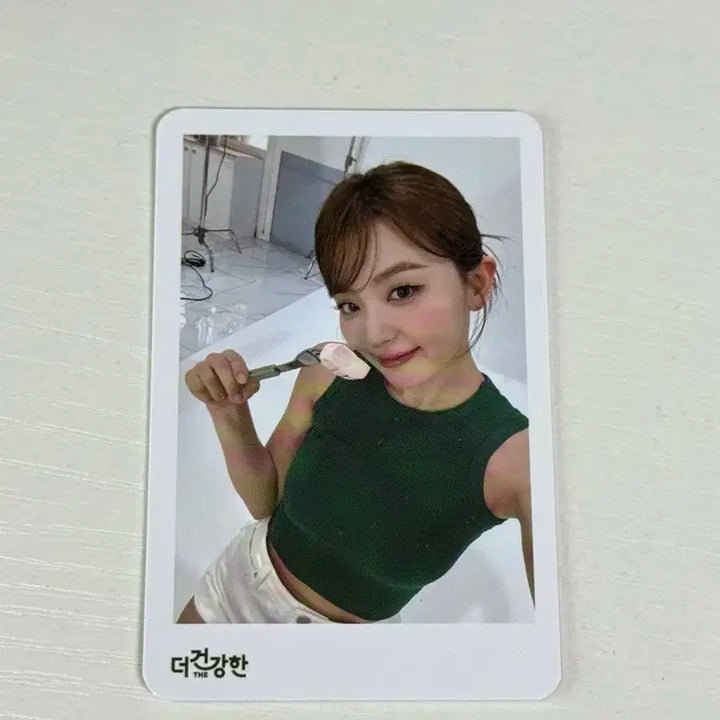 레드벨벳 슬기 더건강한 콜라보 포토카드
