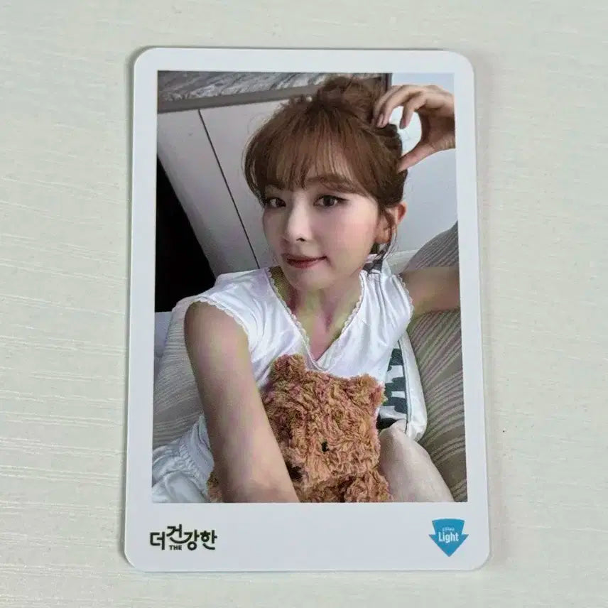 레드벨벳 슬기 더건강한 콜라보 포토카드