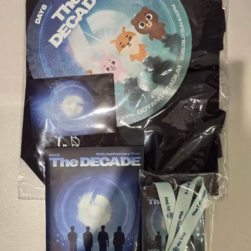 데이식스 The Decade 첫콘(8/30)입장 기프트+팬클럽 기프트