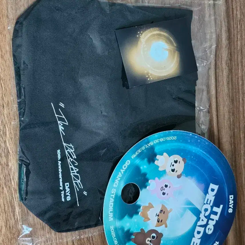 데이식스 콘서트 고양콘 막콘 입장 기프트 포카 에코백 부채 미개봉