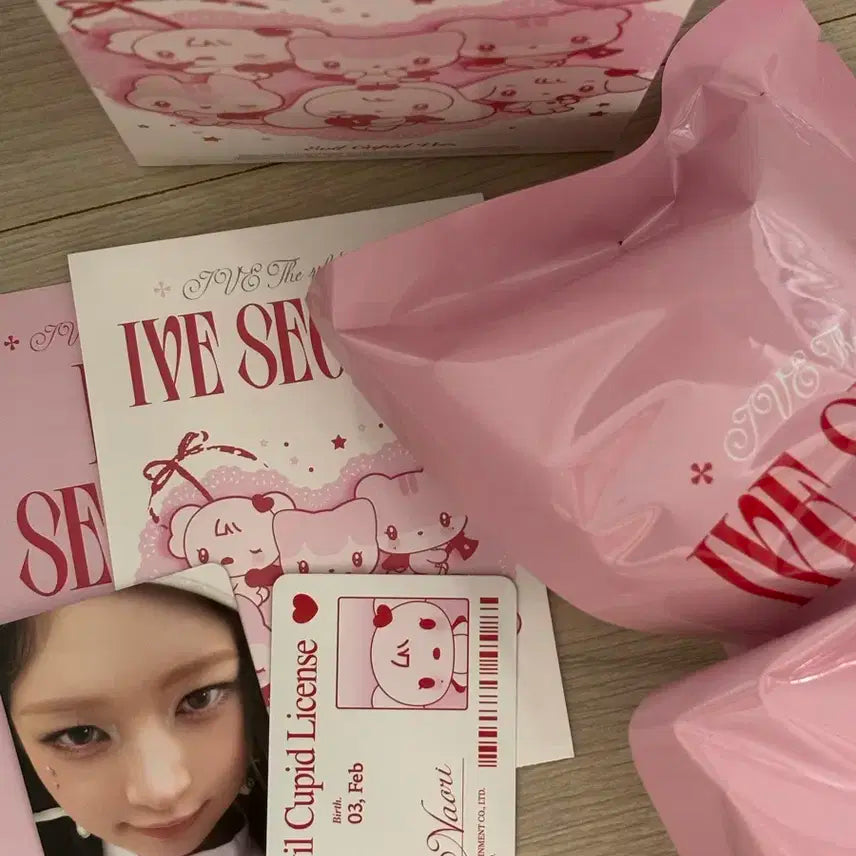 아이브 시크릿 evil cupid 키링 인형 레이