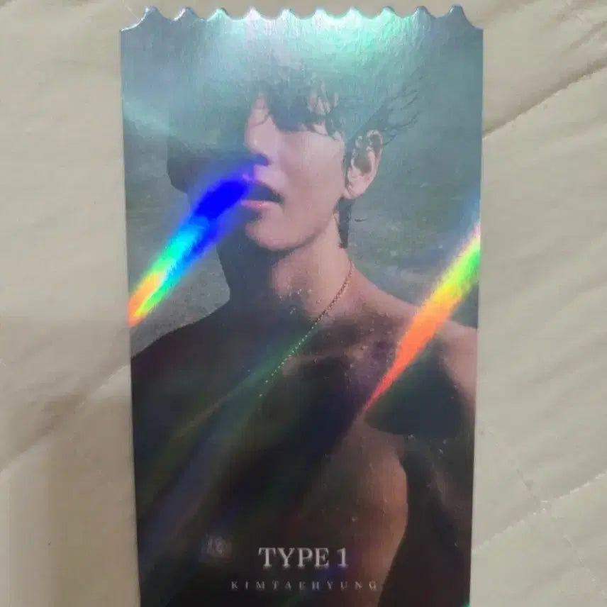 (방탄 뷔 김태형 TYPE 1 포토카드+BTS 단체 포토카드)일괄양도