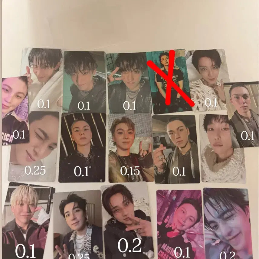 세븐틴 썬더 포카 판매