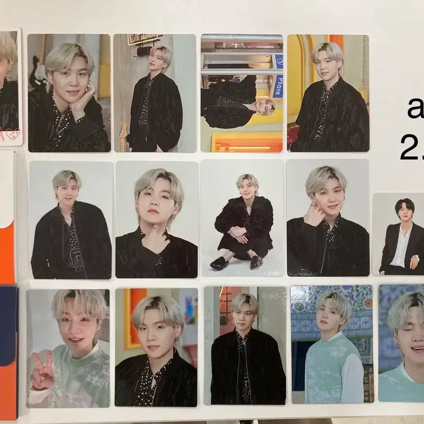 방탄 퍼투댄 미니포카 세트 드볼