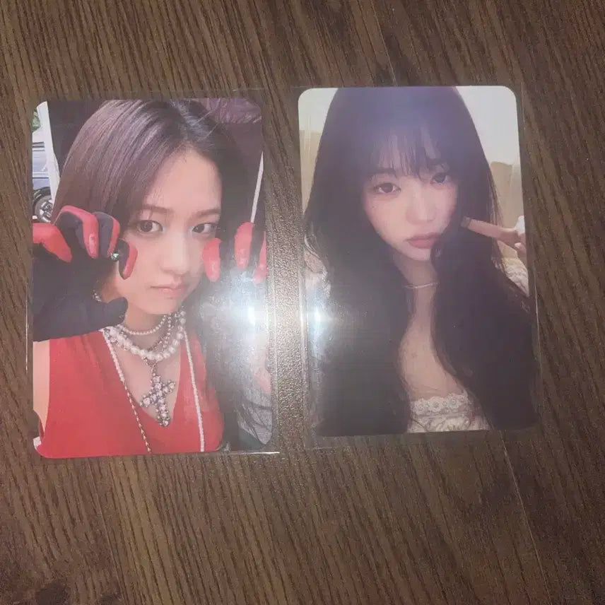 아이브 시크릿 위드뮤 유진 러브드 원영 포카 일괄 판매