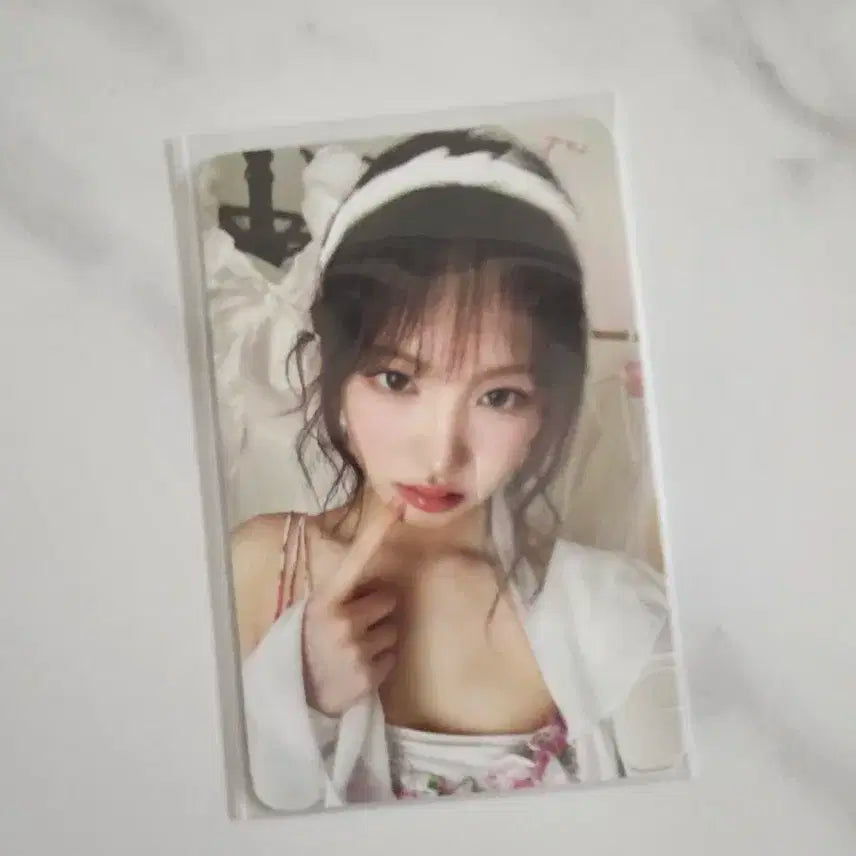 아이브 시크릿 리즈 위드뮤 럭키드로우 럭드 포토카드
