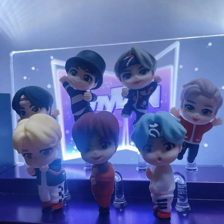 (BTS 피규어(7명일괄포함)