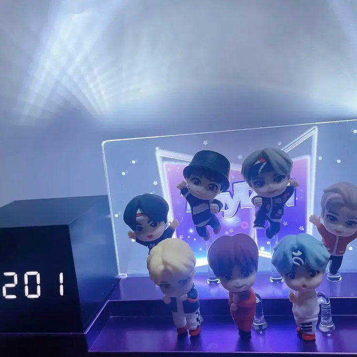 (9/1-9/2 한정판매)BTS 피규어(7명일괄포함) LED시계