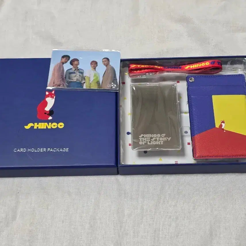 샤이니 10주년 카드지갑 (미사용)