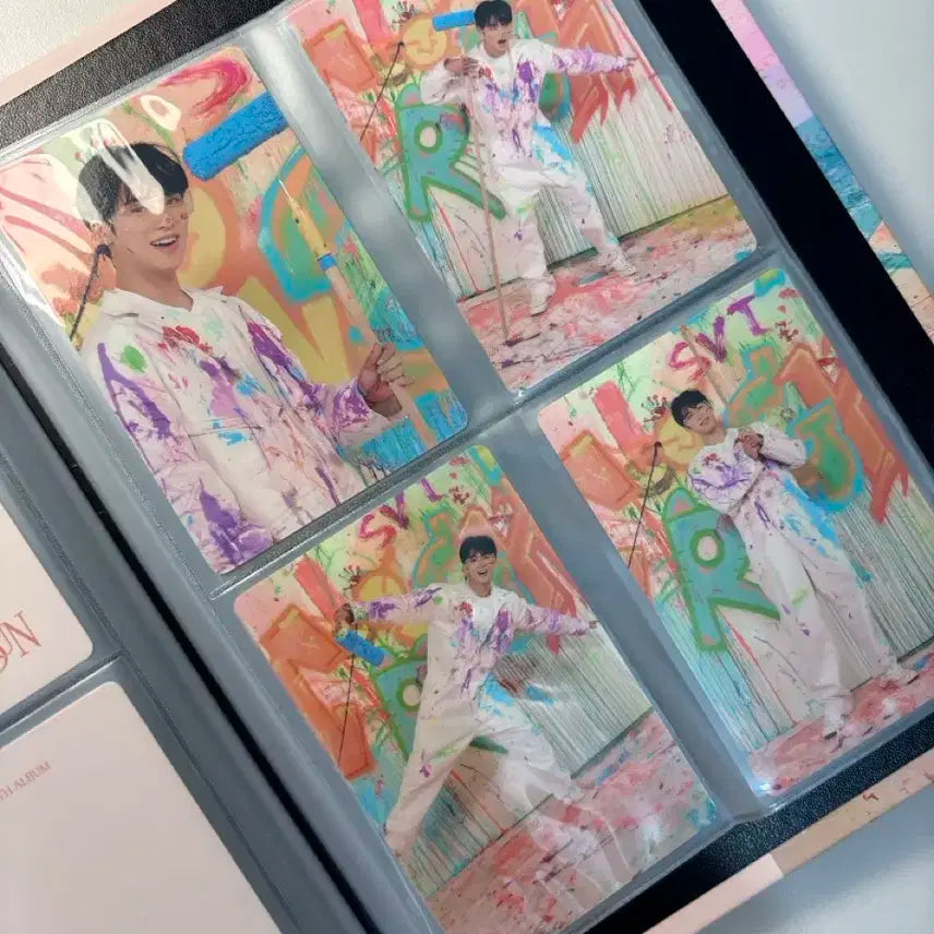 세븐틴 민규 페더썬 캐럿반 앨범