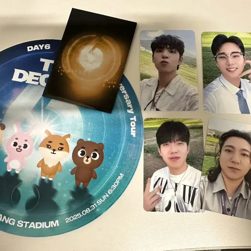 데이식스 더데케이드 고양콘 막콘 입장포카+부채 일괄