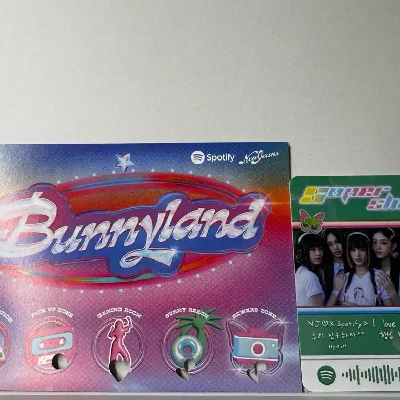 <배송비 무료> 뉴진스 스포티파이 콜라보 굿즈 세트