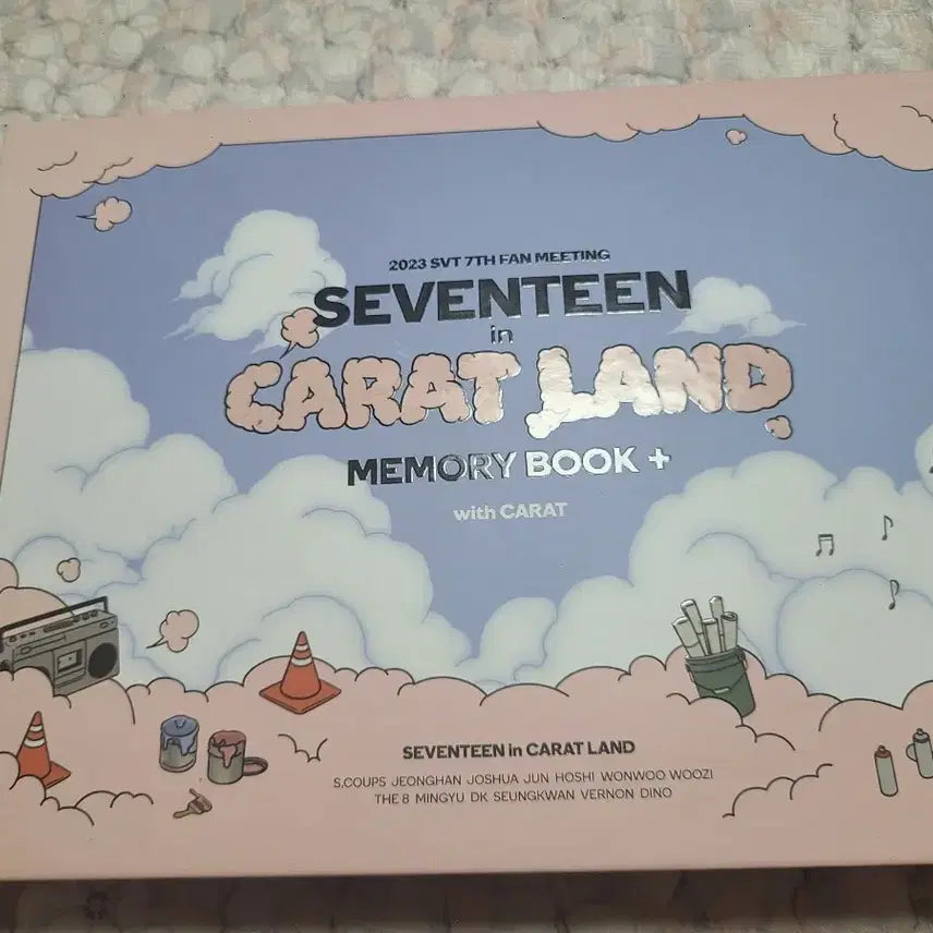 세븐틴 2023 캐럿랜드 메모리북 일괄 판매