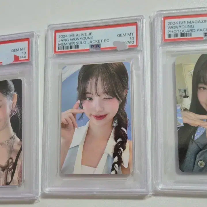 아이브 장원영 포카 PSA10